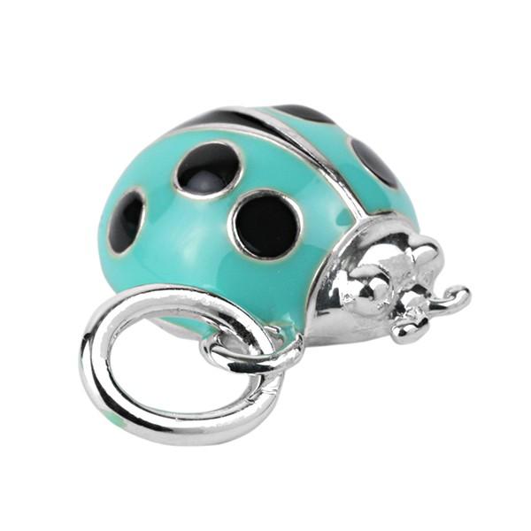 並行輸入 ティファニー チャーム レディバグ チャーム 30512456 シルバー/ティファニーブルー/ブラック 爆買 | TIFFANY&Co. | 03