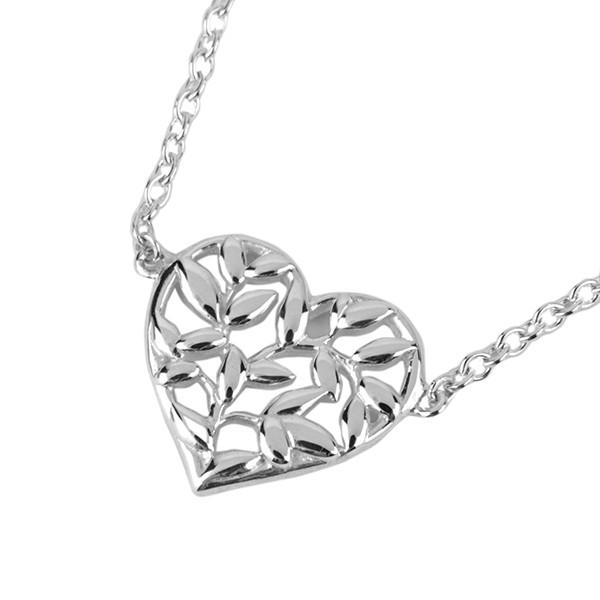 並行輸入 ティファニー ブレスレット オリーブ リーフ ハート ブレスレット 35497315 シルバー 爆買 | TIFFANY&Co. | 01