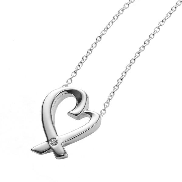並行輸入 ティファニー  ネックレス ラビング ハート 25604296 シルバー 銀 爆買 | TIFFANY&Co. | 01