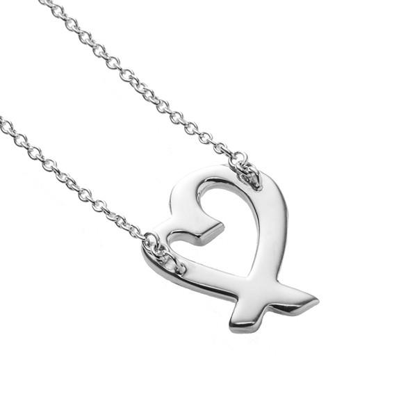 並行輸入 ティファニー  ネックレス ラビング ハート 25604296 シルバー 銀 爆買 | TIFFANY&Co. | 02