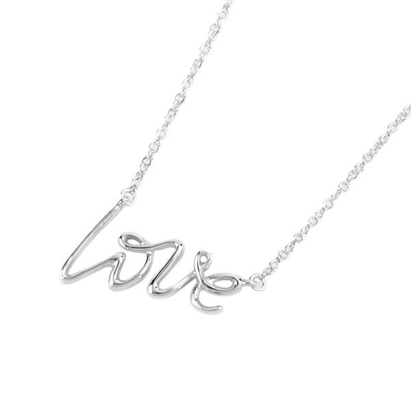 並行輸入 ティファニー ネックレス ラブ ペンダント 26401402 シルバー 爆買 | TIFFANY&Co.