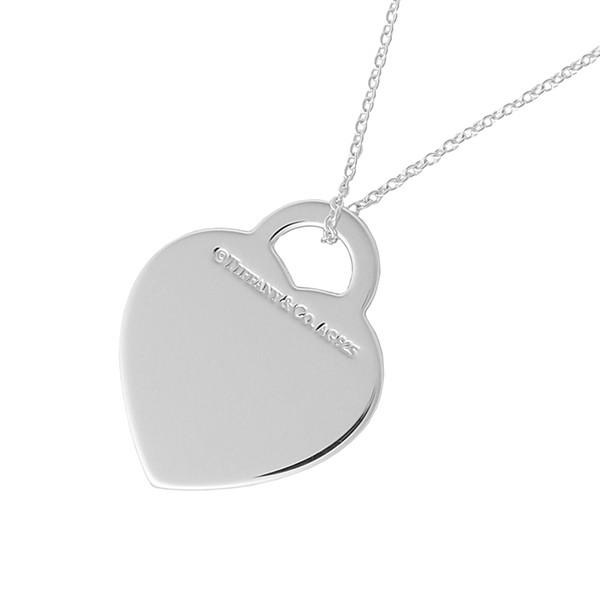 並行輸入 ティファニー ネックレス ハートタグ ペンダント ミディアム 18inchチェーン 30971655 シルバー 爆買 | TIFFANY&Co. | 01
