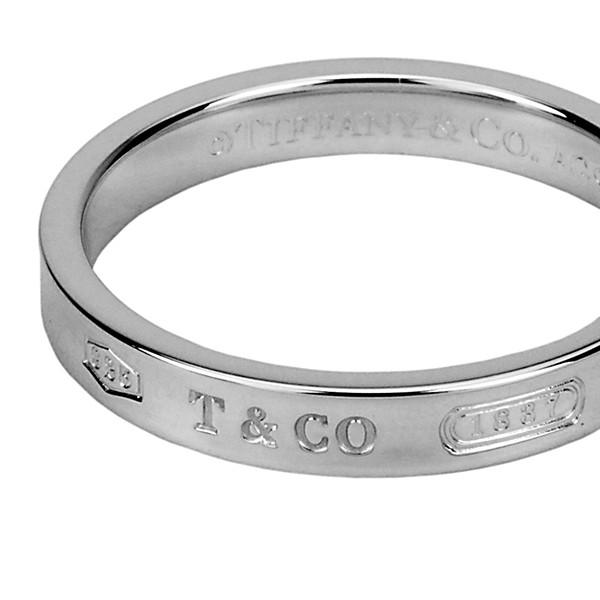 並行輸入 ティファニー リング 1837 ナローリング natrrow ring 4mm幅 0 0 爆買 | TIFFANY&Co. | 02