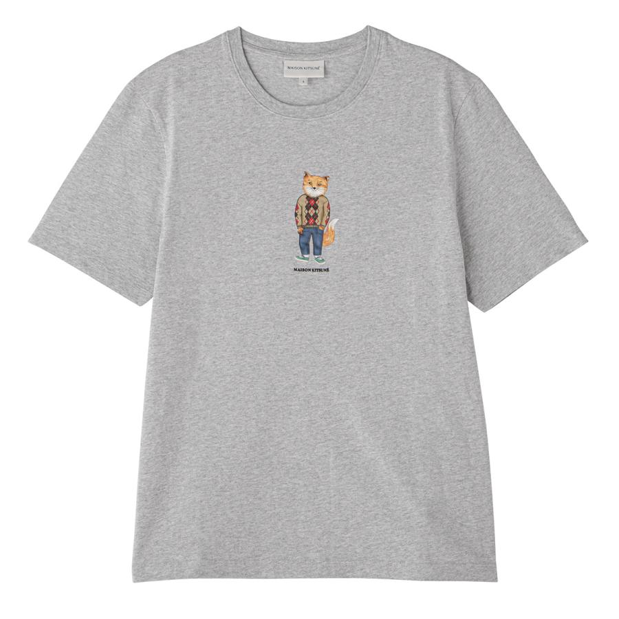 メゾンキツネ MAISON KITSUNE ドレスド フォックス Tシャツ 半袖 楽天市場】メゾンキツネ 半袖Tシャツ MAISON KITSUNE ドレスド
