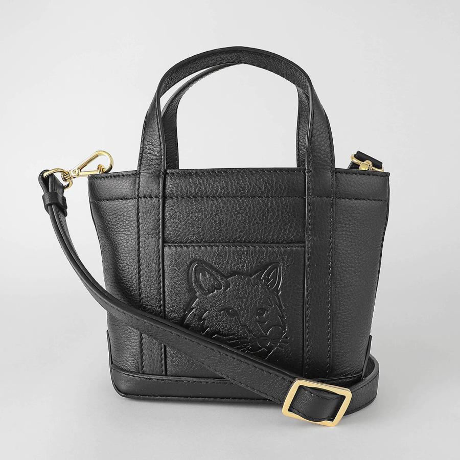 美品 Maison Kitsune ブラック ボディバッグ メゾンキツネ 可愛い MAISON KITSUNE（メゾン キツネ） メゾン キツネ バッグ 鞄 フォックス