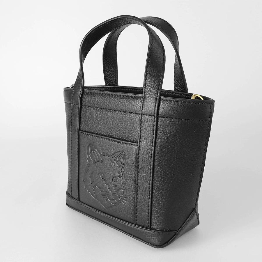 メゾンキツネ　ボディーバッグ　ブラック メゾンキツネ MAISON KITSUNE クロスボディバッグ （Black） -靴