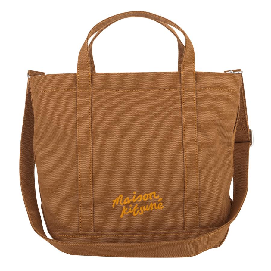 ★MAISON KITSUNE★ W ボールド フォックスヘッド パッチ トート ☆MAISON KITSUNE☆ W ボールド フォックスヘッド パッチ トート