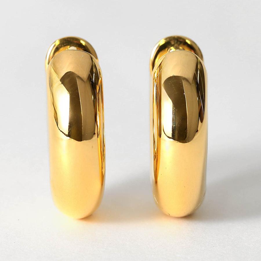 TOM WOOD（トムウッド） 並行輸入 ピアス チャンキー Hoops Small Gold