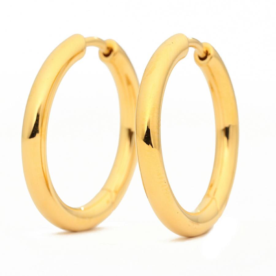 並行輸入 トムウッド ピアス TOMWOOD クラシック 100192 S925 9Kユニセックス ゴールド 金 | TOM WOOD | 01