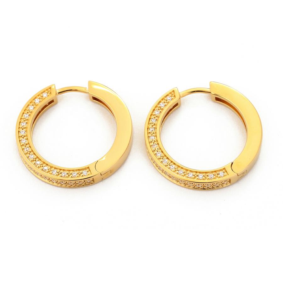 TOM WOOD（トムウッド） 並行輸入 ピアス ノヴァ Hoops Medium Gold