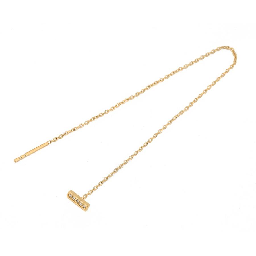 並行輸入 トムウッド ピアス TOMWOOD スリーク 101229 9Kユニセックス ゴールド 金 | TOM WOOD | 01