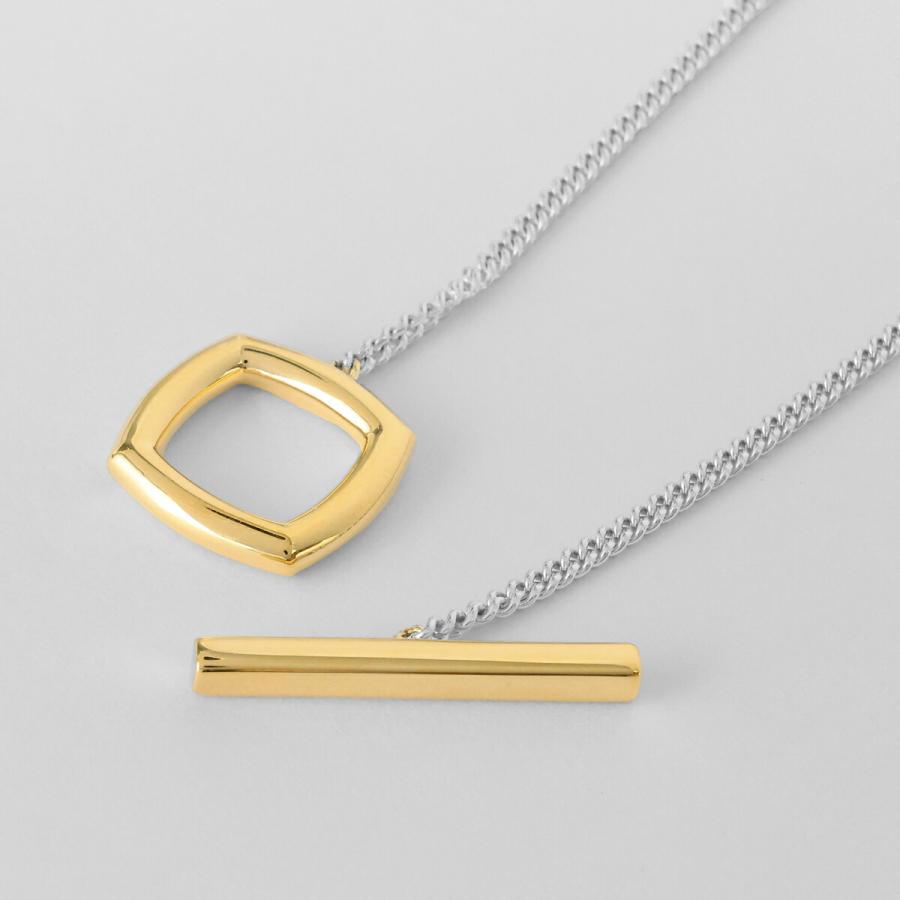 並行輸入 トムウッド ネックレス TOMWOOD フレーム PENDANT DUO 101554ユニセックス | TOM WOOD | 01