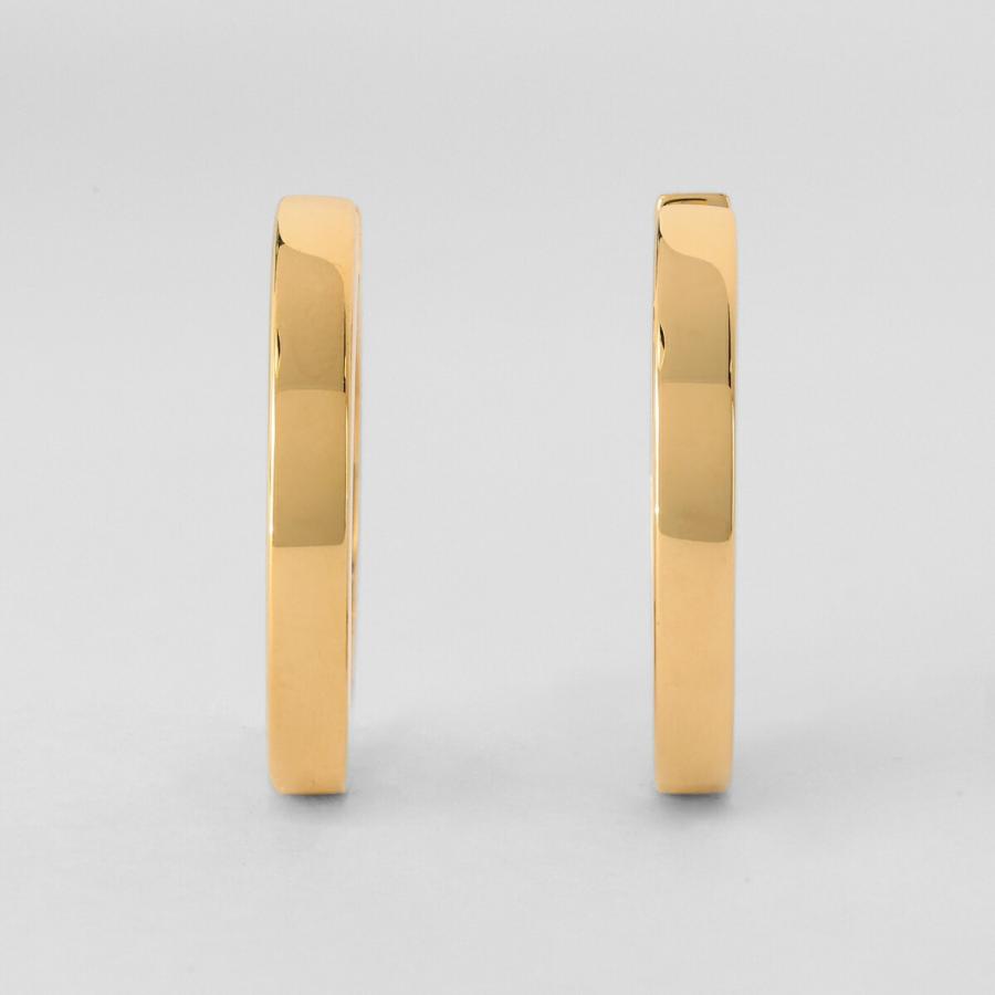 並行輸入 トムウッド ピアス TOMWOOD ベック HOOP MEDIUM GOLD 101598ユニセックス ゴールド 金 爆買 | TOM WOOD | 01