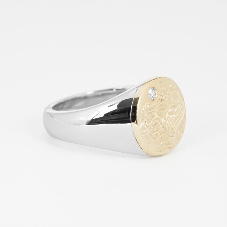 並行輸入 トムウッド リング 指輪 TOMWOOD リフレクションズ WHY ME RING GOLD 101624 ユニセックス | TOM WOOD | 04