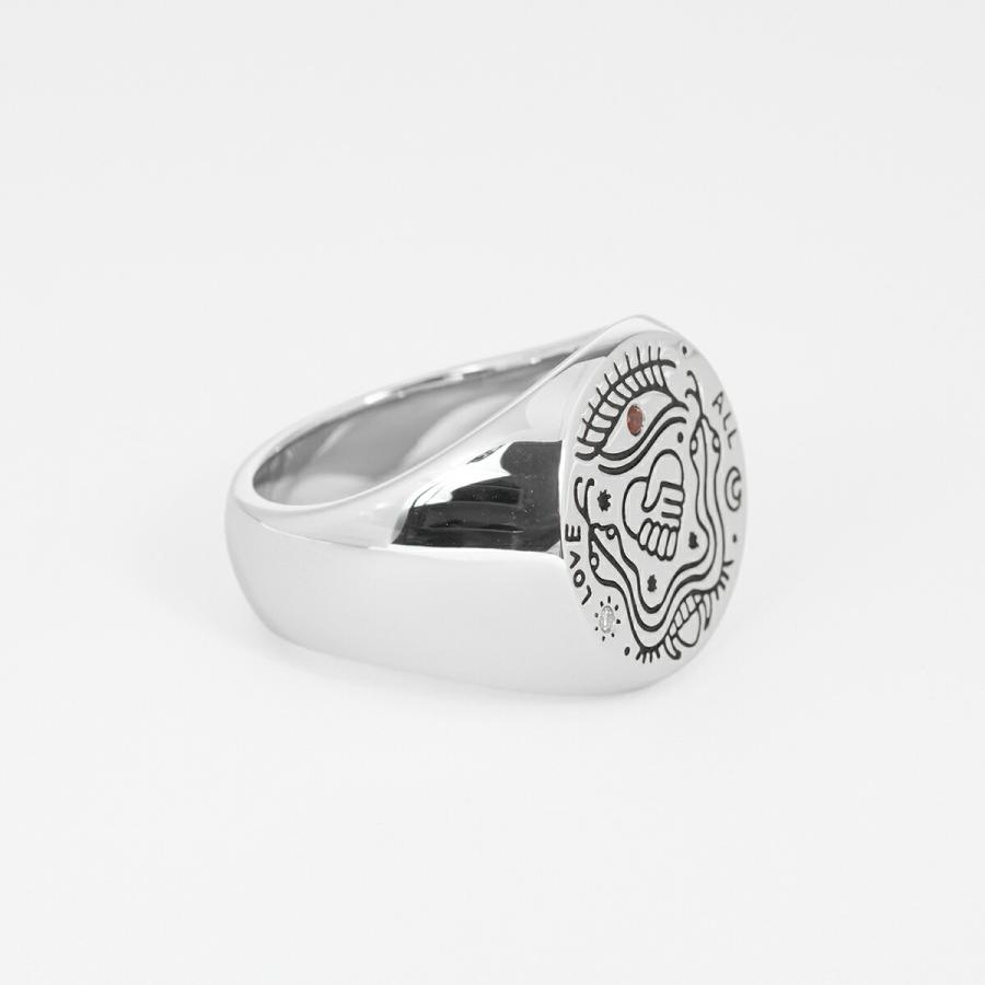 並行輸入 トムウッド リング 指輪 TOMWOOD リフレクションズ LOVE ALL RING 101625 ユニセックス | TOM WOOD | 04
