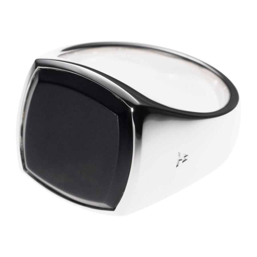 TOM WOOD（トムウッド） 並行輸入 リング クッション BLACK ONYX RING