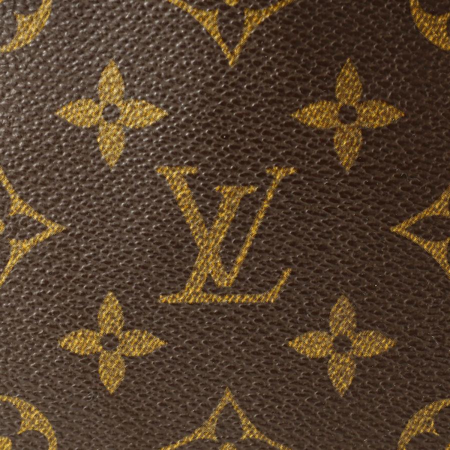 【超美品】ルイヴィトン モノグラム ロゴ総柄 ピンストライプ ブラウン ゴールド LOUIS VUITTON（ルイ・ヴィトン） 並行輸入 ハンドバッグ モノグラム