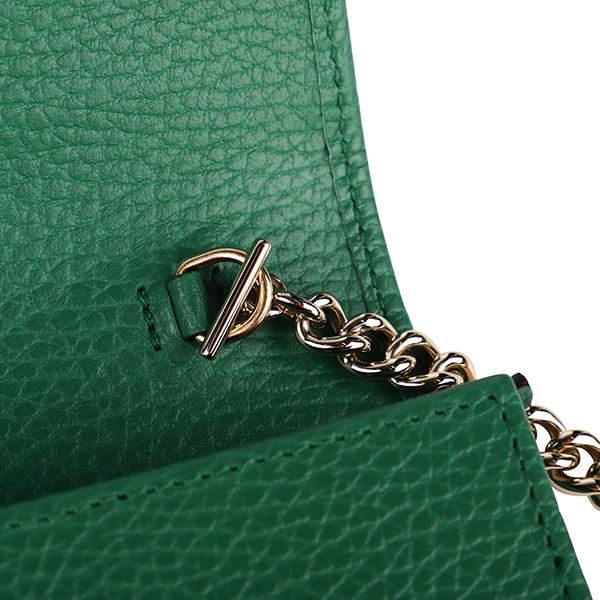 GUCCI ビーズ刺繍の黄緑色パーティーバッグ GUCCI ビーズ刺繍の黄緑色