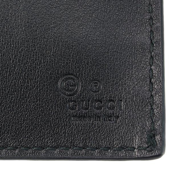 GUCCI グッチ 2つ折り財布 マイクロ シマ 260987 BMJ1N 1000 GUCCI グッチ 2つ折り財布 マイクロ シマ 260987 BMJ1N 1000