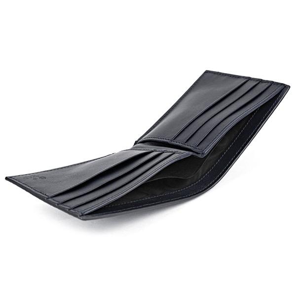 GUCCI 並行輸入 グッチ 2つ折り財布 マイクロ シマ 260987 BMJ1N