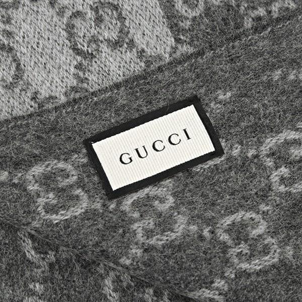 GUCCI 並行輸入 グッチ マフラー・ストール ライトグレー 391530