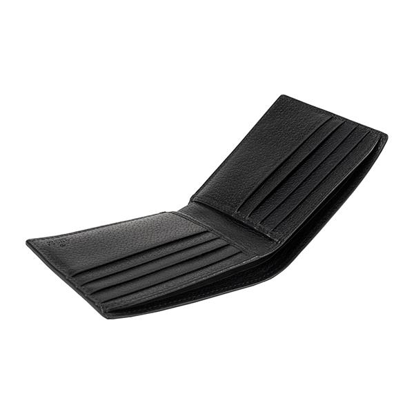 Gucci 二つ折り財布 黒 レザー ストライプ GUCCI（グッチ） 並行輸入 2つ折り財布 グッチストライプ 408827 CWGRN