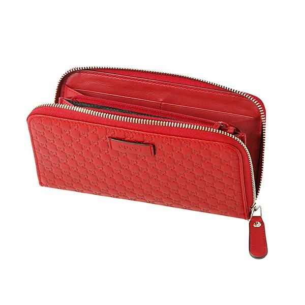 GUCCI グッチ 長財布(ラウンドファスナー) レッド 赤 449391 GUCCI グッチ 長財布(ラウンドファスナー) レッド 赤 449391