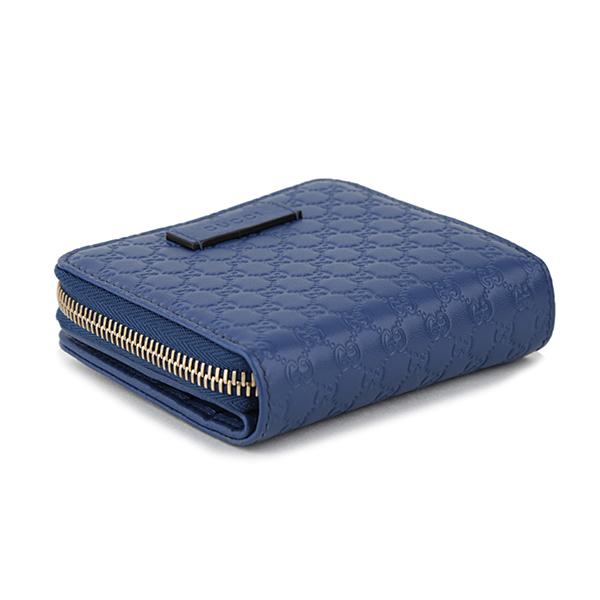 GUCCI グッチ 2つ折り財布 ブルー 青 449395 BMJ1G 4231 GUCCI グッチ 2つ折り財布 ブルー 青 449395 BMJ1G 4231