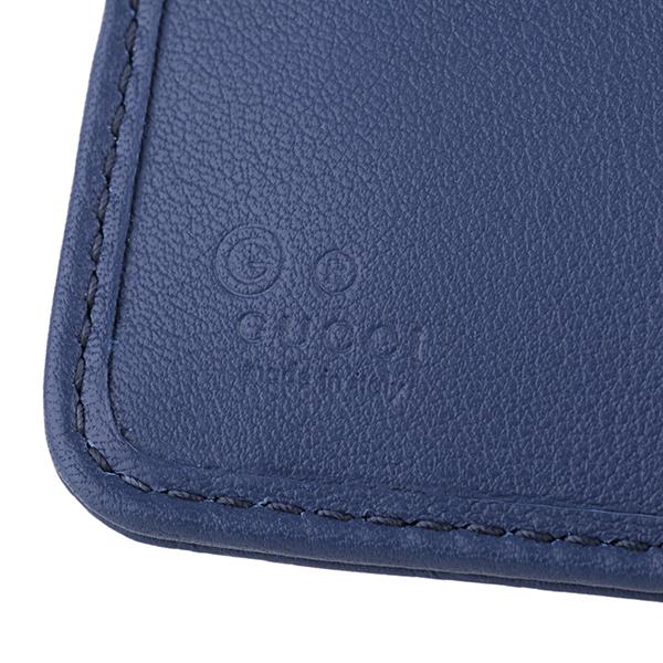 GUCCI グッチ 2つ折り財布 ブルー 青 449395 BMJ1G 4231 GUCCI グッチ 2つ折り財布 ブルー 青 449395 BMJ1G 4231