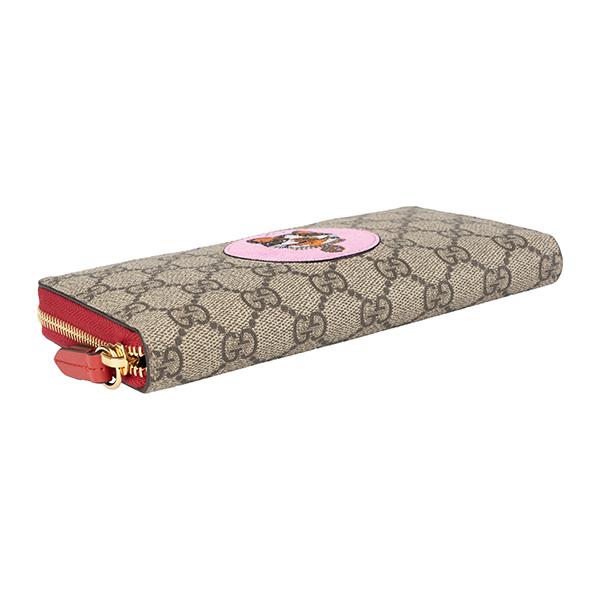 【国内正規品】GUCCI ベージュ レザー 長財布 GUCCI グッチ 長財布(ラウンドファスナー) ベージュ 506279
