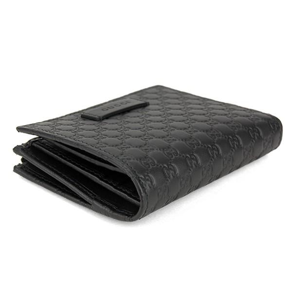 GUCCI グッチ 2つ折り財布 マイクロ シマ 510318 BMJ1G 1000 GUCCI グッチ 2つ折り財布 マイクロ シマ 510318 BMJ1G 1000