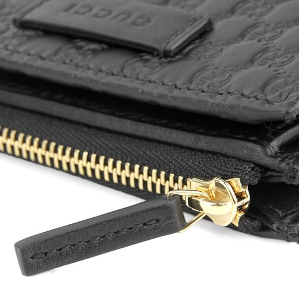 GUCCI グッチ 2つ折り財布 マイクロ シマ 510318 BMJ1G 1000 GUCCI グッチ 2つ折り財布 マイクロ シマ 510318 BMJ1G 1000