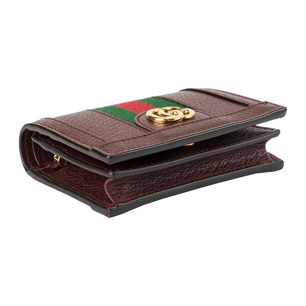 GUCCI ワインレッド 二つ折り財布 GUCCI ワインレッド 二つ折り財布