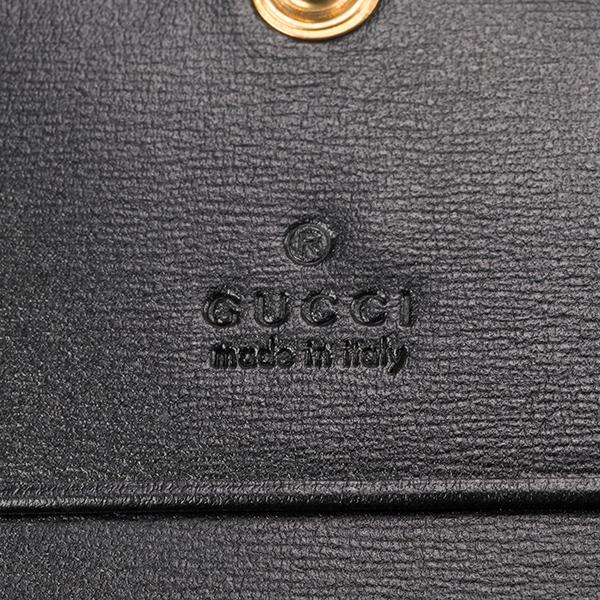 GUCCI（グッチ） 並行輸入 2つ折り財布 ブラック 黒 GUCCI 536453