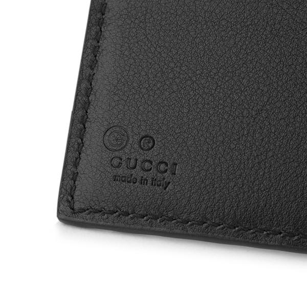グッチ 2つ折り財布 GUCCI マイクロ グッチシマ 544472 BMJ1N 1000 