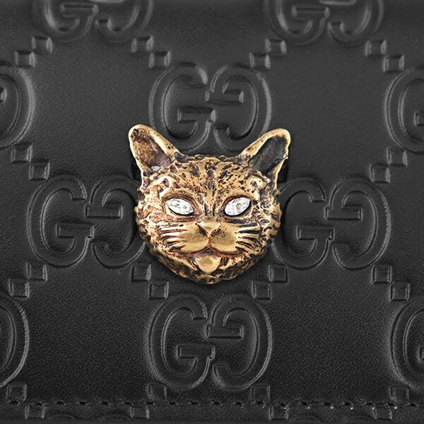 GUCCI グッチ 長財布 ブラック 黒 548055 0G6FT 1081 : ブランド 