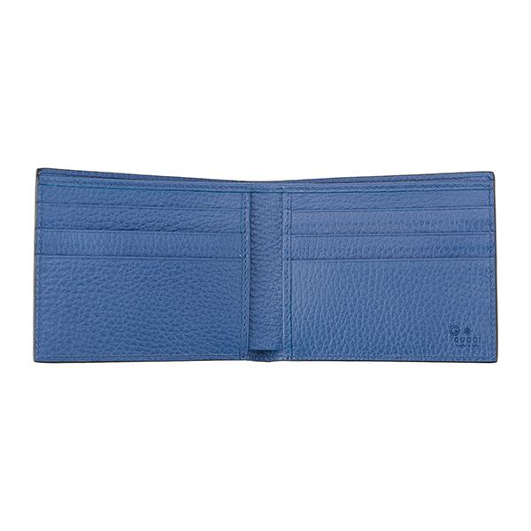 GUCCI 並行輸入 グッチ 2つ折り財布 ダラーカーフ 610464 CAO2N 1040