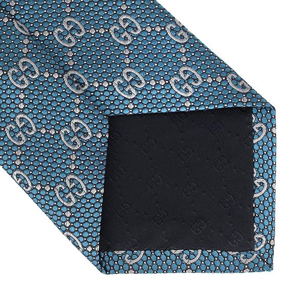 未使用品　グッチ　ネクタイ　エンブロイダリー　タイガー　シェリーライン　ネイビー 未使用品 グッチ ネクタイ エンブロイダリー タイガー シェリーライン