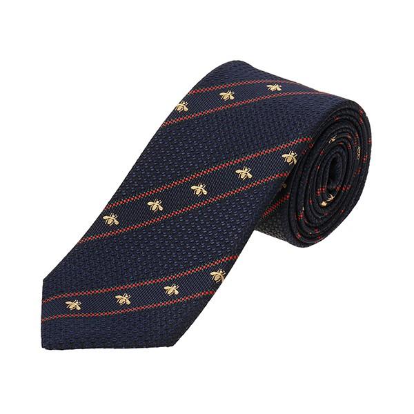 GUCCI（グッチ） 並行輸入 ネクタイ ビーウェブ付き シルク タイ