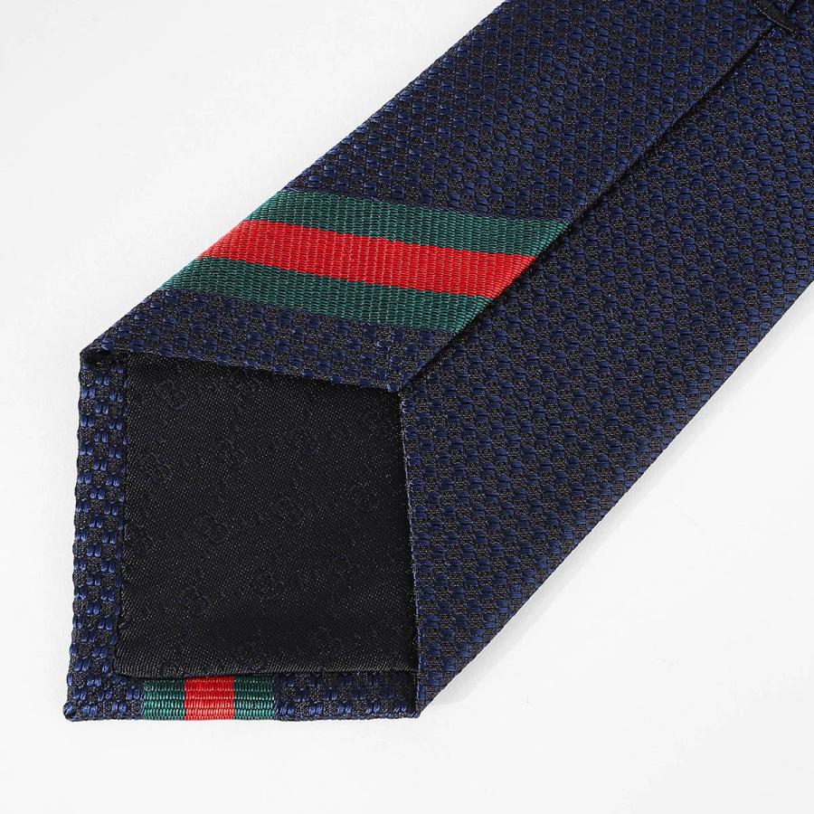 GUCCI（グッチ） 並行輸入 ネクタイ ビーウェブ付き シルク タイ