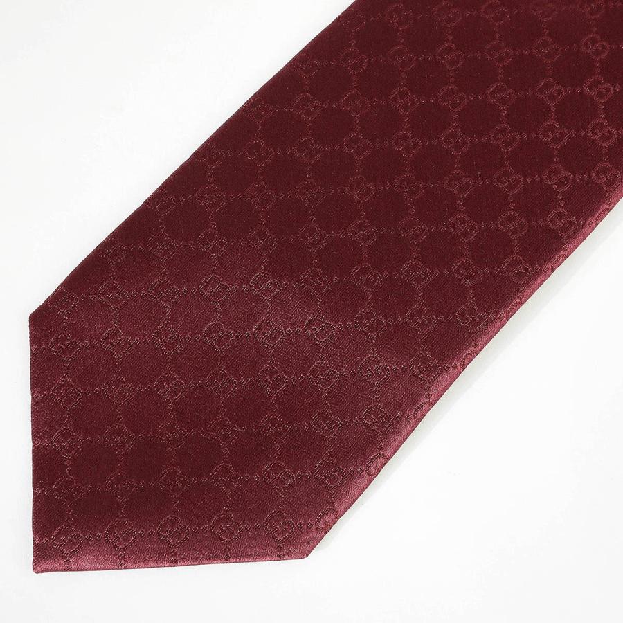 GUCCI グッチ スーツ ビジネス GG柄 シルク ネクタイ 赤系 メンズ 中古・古着通販】GUCCI (グッチ) GG パターン シルクネクタイ レッド