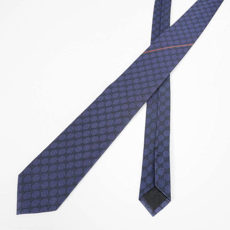 GUCCI（グッチ） 並行輸入 ネクタイ 456522 4000メンズ ネイビー 紺