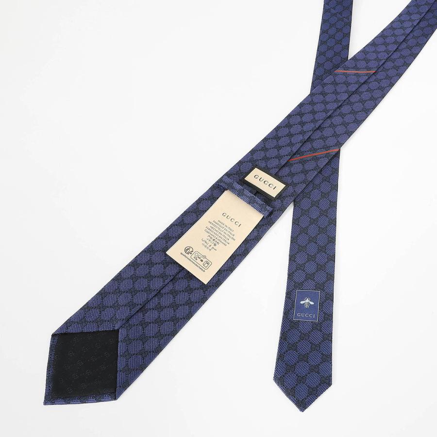 GUCCI（グッチ） 並行輸入 ネクタイ 456522 4000メンズ ネイビー 紺