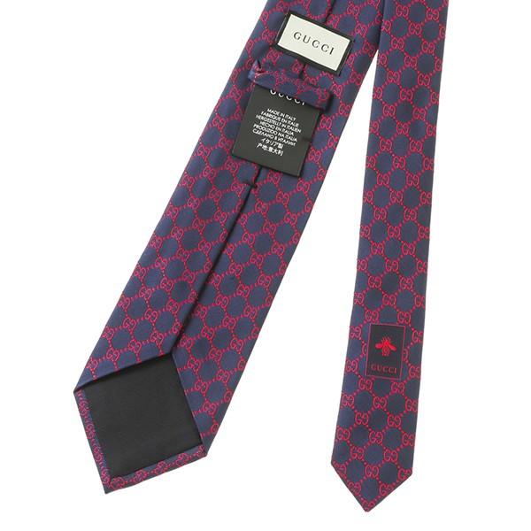 GUCCI（グッチ） 並行輸入 ネクタイ 456524 4174メンズ ネイビー 紺
