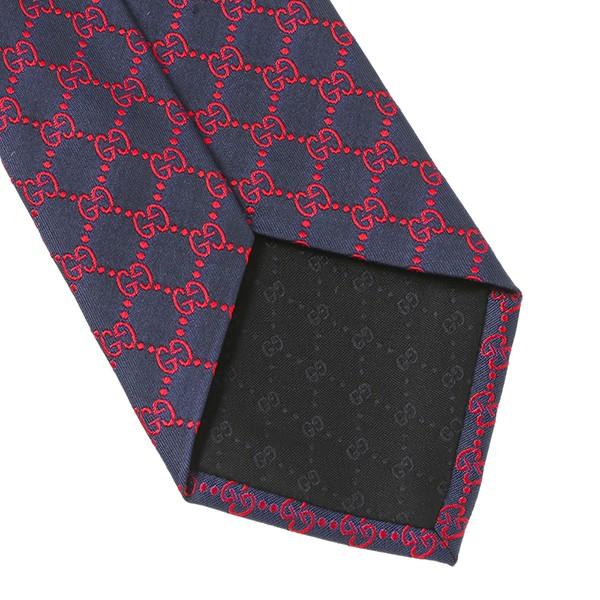GUCCI（グッチ） 並行輸入 ネクタイ 456524 4174メンズ ネイビー 紺