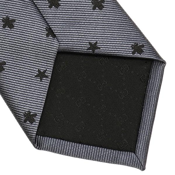 GUCCI（グッチ） 並行輸入 ネクタイ ビー＆スター付き シルク タイ