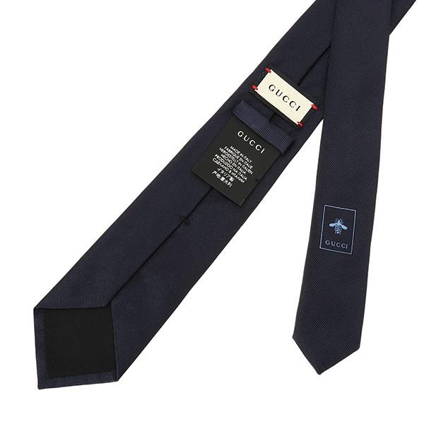 GUCCI グッチ ネクタイ エンブロイダリー付き シルク タイ GUCCI グッチ ネクタイ エンブロイダリー付き シルク タイ