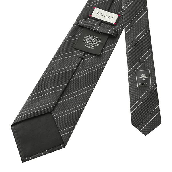 GUCCI 並行輸入 グッチ ネクタイ 499694 4B002 1000メンズ ブラック 黒