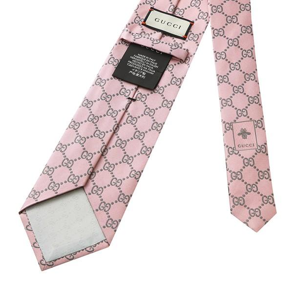 ⚡️新品　GUCCI グッチ gg柄 ネクタイ(グッチロゴ) ピンクx黒 即配送✨未使用タグ付き✨GUCCI GG柄 希少配色 ブラック✖️ピンク