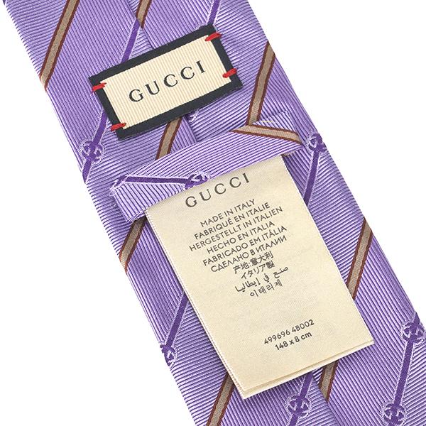 GUCCI 並行輸入 グッチ ネクタイ インターロッキングG 499696 4B002
